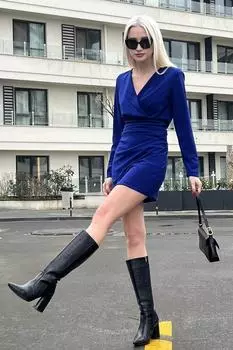 Платье Madmext, синий