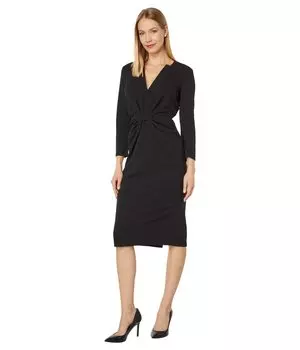 Платье Maggy London, Long Sleeve V-Neck Dress
