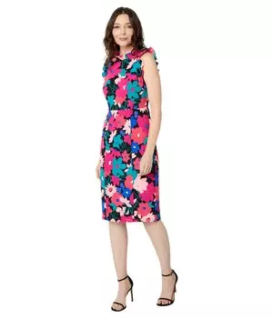 Платье Maggy London, Ruffle Detail Sheath Dress