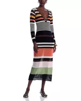 Платье Magna Midi Cala de la Cruz, мультиколор