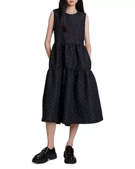 Платье Maje Rilvia, черный