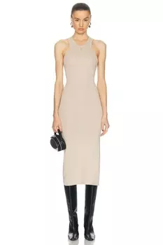 Платье-майка Coperni, бежевый