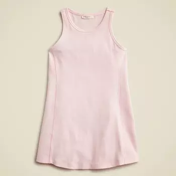 Платье-Майка для девочек в эластичный рубчик J.Crew, розовый