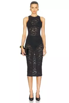 Платье-майка Le Stretch Lace Racer fleur du mal, черный