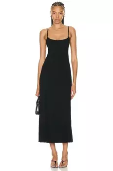 Платье-майка макси Rio Leset, черный