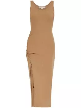 Платье-майка с рюшами от Michael Michael Kors, нейтральный
