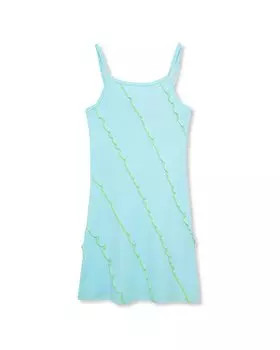 Платье-майка Truce в рубчик, синий