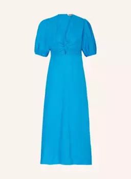 Платье majorie из льна Diane Von Furstenberg, синий