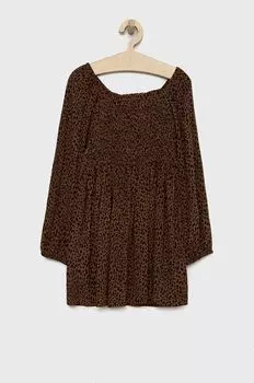 Платье маленькой девочки Gap, коричневый