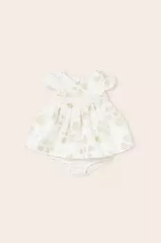 Платье маленькой девочки Mayoral Newborn, бежевый