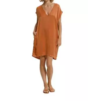 Платье Малибу в медном цвете CALi DREAMiNG, цвет copper