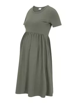 Платье MAMALICIOUS MLMia, оливковый