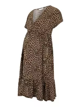 Платье MAMALICIOUS MLNaia Pilar Tess, нюд