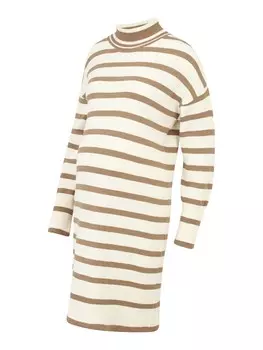 Платье MAMALICIOUS MLRITA, цвет Cream/Brown