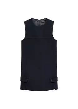 Платье MANGO Alexa, темно-синий