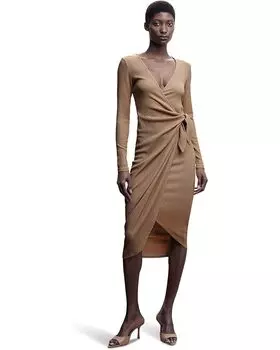 Платье MANGO Amazing, песочный