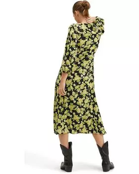 Платье MANGO Bea Dress, желтый
