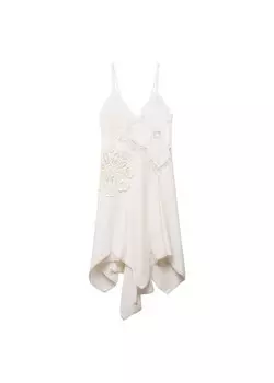 Платье MANGO Beach Dress Gloria, белый