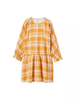 Платье MANGO Bruno, цвет yellow gold/Light yellow