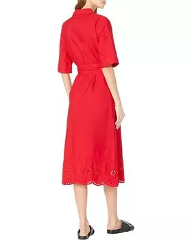 Платье MANGO Cloud-H Dress, цвет Bright Red