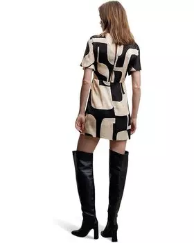 Платье MANGO Collins Dress, цвет Light Beige