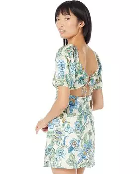 Платье MANGO Creta Dress, цвет Medium Blue