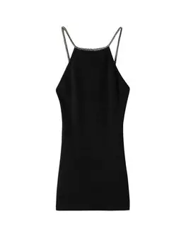 Платье Mango DISCO, черный