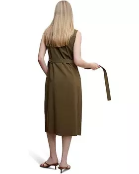 Платье MANGO Dorotea Dress, хаки