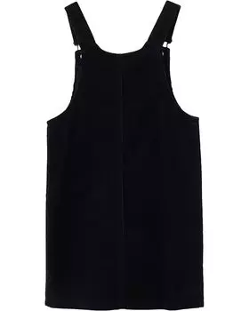 Платье Mango Ellas Dungaree Dress, черный