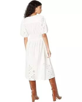 Платье MANGO Elsa Dress, белый