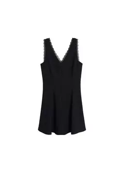 Платье MANGO Eva, черный