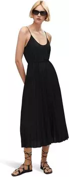 Платье MANGO Fortuny5 Dress, черный