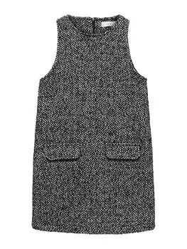 Платье MANGO KIDS KIMI, черный