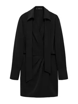 Платье MANGO Lana, черный