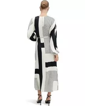 Платье MANGO Lana Dress, экрю