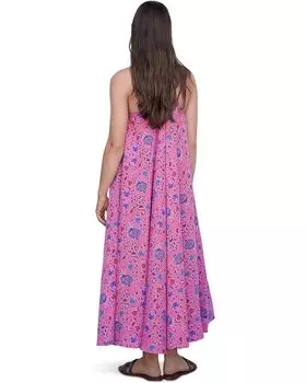 Платье MANGO Loren Dress, розовый