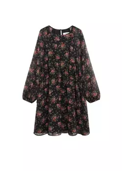 Платье MANGO Maura, красный