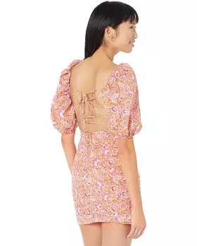 Платье MANGO Minie Dress, розовый