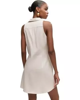 Платье MANGO Paula Dress, песочный