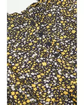 Платье Mango Pearls Dress, цвет Medium Yellow
