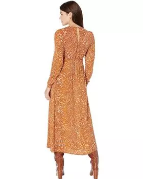Платье MANGO Pie Dress, цвет Medium Orange
