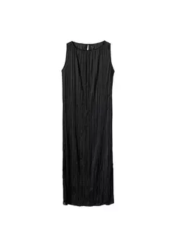 Платье Mango PLAIN, черный