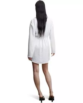Платье MANGO Power Dress, белый