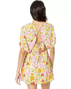 Платье MANGO Pradera Dress, желтый