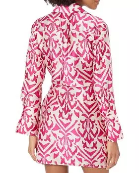 Платье MANGO Quant Dress, цвет Medium Pink