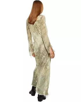 Платье MANGO Skin Dress, цвет Light Beige