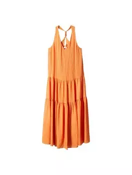 Платье MANGO Sofia, оранжевый