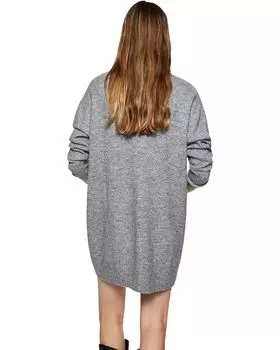 Платье MANGO Taldora Dress, серый