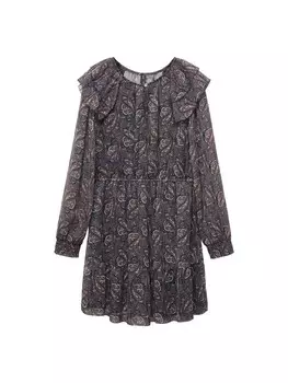 Платье Mango, темно-серый