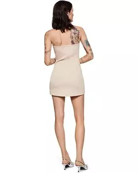 Платье MANGO Vismark Dress, цвет Light Beige